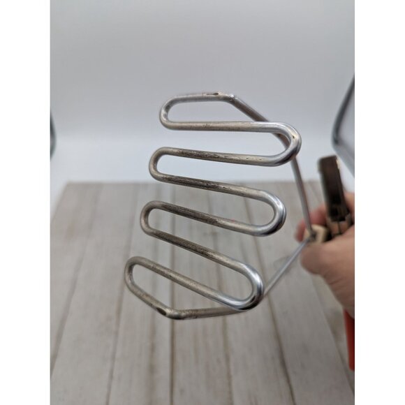 Vintage Potato Vegetable Masher Almond Handle Kitchen Utensil 10" - Picture 7 of 8